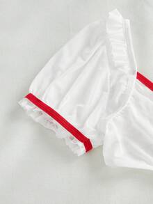 SHEIN Plus Size Women's Nurse-Themed Sexy Role Play Costume