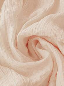 Franclia 优雅迷人优雅长袖性感V领连衣裙 - 粉色 - 查看 3