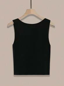 Flirla Completo casual da donna taglia grande in 3 pezzi: canotta, pantaloni a zampa, e camicia colorblock, adatto per il relax e l'abbigliamento da casa, stagione autunno/inverno