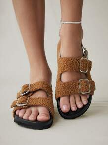 Solecia Damskie letnie plażowe sandały z odkrytymi palcami i odkrytymi palcami, wygodne, codzienne, sznurowane, noworoczne, świąteczne