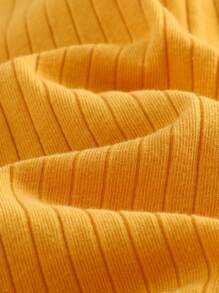 Cozy Pixies 4 Piece Set Baby Boy Solid Color Knitted Soft Crew Neck Sleeveless Bodysuit, Casual & Versatile - Multicolor - View 8