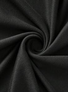 SHEIN EZwear 3件套女士休闲圆领长袖修身T恤套装，黑色，浅蓝色，浅粉色，适合春夏季 - 彩色 - 查看 14