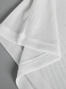 Manfinity Hypemode Men's Simple Solid Casual Tank Top For Summer, Men Summer White Tank Top - White - View 6