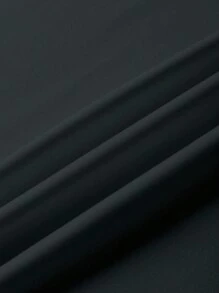 SHEIN CURVE+ 大码休闲可爱猫咪印花短袖 T 恤，夏季图案 T 恤女式上衣 - 深灰色 - 查看 3