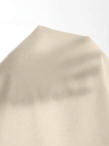 Elenzga Women's Summer Elastic Knit Mesh Fitted T-Shirt - Apricot - View 7