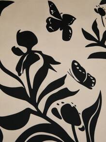 SHEIN Clasi Bộ đồ áo ba lỗ cạp chun cỡ lớn có viền ô và áo len cardigan tay ngắn - màu đen - Xem 6