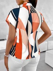 SOLERSUN 女士短袖时尚夏季衬衫