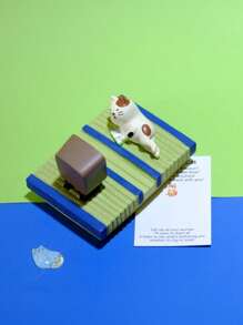 Zazumi 1 Stück süßer Handyständer für alle Handy, Cartoon-Tier Handyhalter, tragbarer Schreibtisch Handyhalter, Schreibtischdekoration