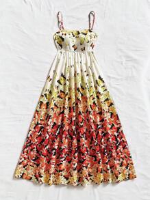 Soleia Robe de vacances avec nœud papillon