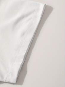 Manfinity Dauomo 男士枪印花 T 恤 - 休闲街头风格短袖圆领 T 恤，夏季时尚，街头风格