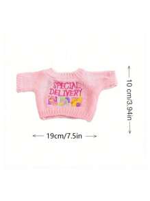 Cute Slogan Graphic Pet Sweater Apparel