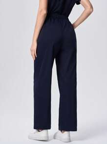 Scrubzie Anti-Wrinkle Fabric Multi-Pocket Women's /Nursing Scrub Uniform Pants