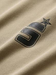 JNSQ Conjunto deportivo para niña preadolescente de vuelta al colegio, conjunto de top de tirantes y pantalones acampanados deportivos profesionales para niñas, conjunto de top de tirantes deportivo profesional con estampado de letras divertidas a contraste y pantalones acampanados ajustados para niños - Multicolor - Ver 8