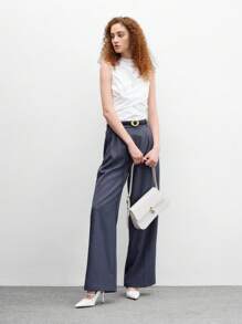 CUCCOO BIZCHIC Women's Pointed Toe Adjustable Buckle Design Fashion High Heels - White - View 10