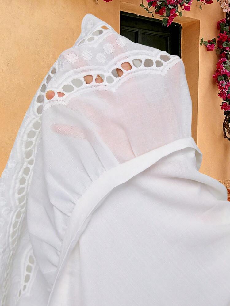 Blouse ample à manches courtes de couleur unie, coupe ample, mode d'été, bohème, campagne, simple et pour le port quotidien, vacances, bureau l'été, festivals d'été bohèmes, vacances