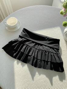 Comfortcana 女士纯色迷你裙