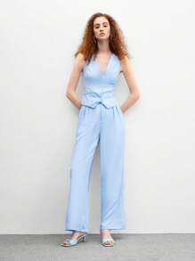 CUCCOO BIZCHIC Women's Fashionable And Comfortable High Heel Slide Sandals For Daily Wear - Blue - View 10