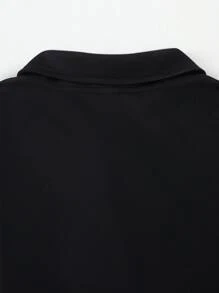 2 Stücke/Set Lässiger urbaner Resort Outdoor Sport Polohemd Anzug für Teen Jungen, bequem für den Sommer
