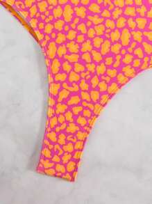 Swim Vcay Women Printed One-Piece Swimsuit (Print Design Random) For Summer Beach Vacation - Multicolor - View 4