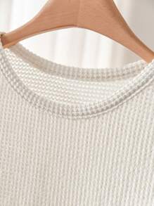 CosyJoli Plus Size Women's Simple Solid Color Lace Patchwork Camisole And Tank Top,Slightly Sheer, Casual Versatile Summer - Apricot - View 3