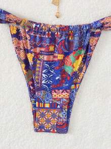 Swim Vcay Bộ bikini in họa tiết toàn thân đi biển mùa hè cho nữ - Nhiều màu - Xem 4