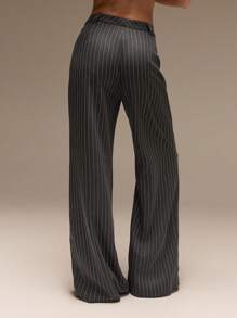 SHEIN Forever 21 Ropa de verano para mujer para baile de graduación/formal/playa/vacaciones/linda/uso occidental/casual de negocios/elegante/cumpleaños/salir/club/oficina/festival/rave/trabajo/elegante/concierto de música country/brunch/crucero/vieja riqueza/aeropuerto/modesta/iglesia/estilo hada/sexy/divertida/hippie/fiesta/Y2k/ropa de calle/años 2000/discoteca/graduación/invitada de boda/cóctel/vintage/ajustado/resort/hippie/ocasión/despedida de soltera/ropa de calle/vintage/años 90/tiro bajo/holgada/pierna recta/ancha/raya gris/pantalones