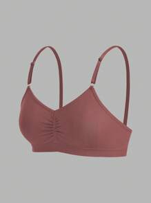 Shein Underwear&Sleepwear Basics 7 pièces Set de sous-vêtements sans couture, soutien-gorge confortable et décontracté avec bretelles réglables