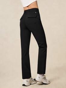 OutZeal 女款弹性防水修身徒步裤，多口袋，抗撕裂尼龙，适合徒步旅行