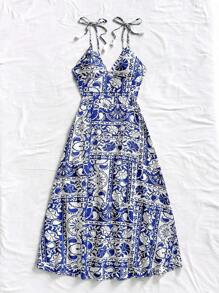 Soleia Vestido largo para mujer, sencillo y de moda casual para uso diario, atuendos de playa y vacaciones, outfits de primavera y verano para mujer, para festivales musicales occidentales, bohemio, vacaciones, estilo boho