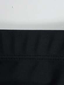 Manfinity Swimmode Men's Shark Print Elastic Waist Board Shorts Men Swim Trunks Couple - Black - View 6