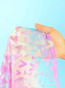 SHEIN 3pcs/Set Young Girl Spaghetti Strap Bikini Set, Random Print - Multicolor - View 7