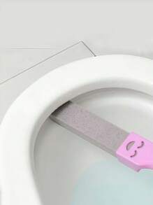 1 pièce Pierre ponce pour nettoyer les toilettes - Élimine les taches, l'eau dure, la rouille, le calcaire sans produits chimiques, réutilisable, sans rayures, pour la porcelaine. Décoration de salle de bain estivale