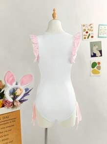 Teen Girl Costume Set (Jumpsuit & Headpiece, 2pcs)