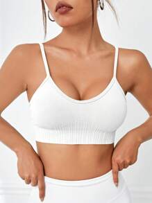 Easithlete Camiseta sin mangas deportiva informal de unicolor para el verano