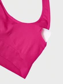 Velisys Velisys Women'sSolid Color Seamless Sports Bras For Daily Workout - Multicolor - View 6