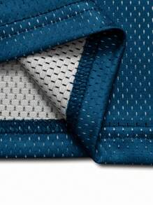 PAVTROS Manfinity Streetrush Men's Casual Numeric Print T-Shirt With Sports Vibe - Blue - View 8