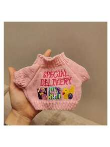 Cute Slogan Graphic Pet Sweater Apparel