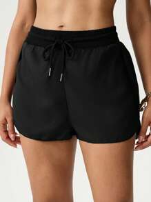 Hanevo Professional Sport Yoga Shorts - YJKD1217 Sportwear For Daily Wear - Black - View 4