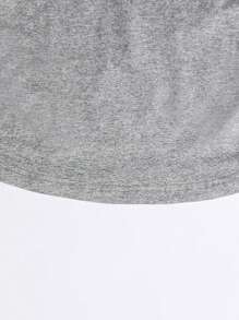 New Style Girls Teen Fashion Casual ARIZONA Letter Print Elastic Waist T-Shirt