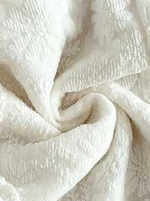 Soleia Mono sexy con espalda descubierta, volantes entrelazados y textura por capas