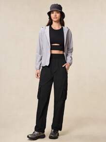 OutZeal Pantalones de senderismo para mujer, unicolor Out Zeal, moda adecuada para el verano para senderismo