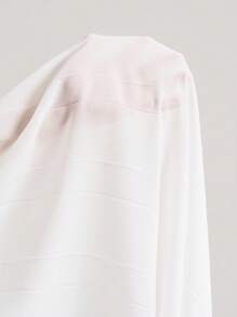 Ontre 2025年新款都市风格米色雪纺面料喇叭褶皱设计女式长裤，春夏音乐节、音乐会、乡村音乐节适用，适合日常穿着