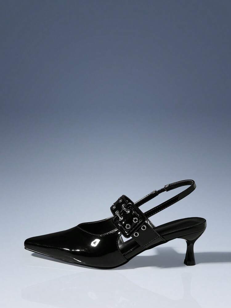CUCCOO GRLICON Women's Y2K Punk Style High Heel Pumps, Suitable For Motorcycle, Cool Girl, Halloween, Christmas, Party Outfits