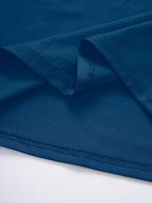 SHEIN Manfinity Dauomo 男士休闲百搭纯色短袖 T 恤