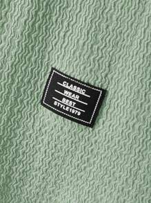 Manfinity Homme Men's Plain Sleeveless Fashionable For Summer Muscle Shirts For Men Men Sleeveless Men Muscle Shirts Men Summer Tops - Mint Blue - View 5