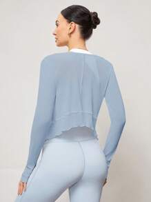 Activina Activina Solid Color Long Sleeve Sports T-Shirt & Tank Top, Fashionable For Summer
