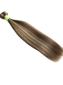 P4/27 Highlight Clip In Hair Extensions Real Human Hair, 20 Inch Remy Human Hair Clip In Extensions, Invisible Natural Straight Seamless Clip Ins Hair Extensions - SP4/27 - View 5