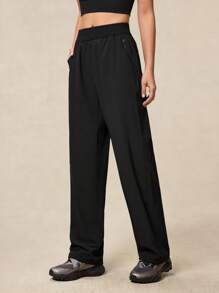 OutZeal Pantaloni da donna ampi con banda in vita regolabile, in tessuto tecnico morbido e traspirante, ideali per attività all'aperto e sport