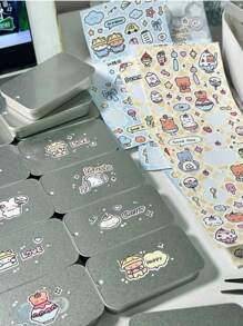 SHEIN DIY Altoid Wallets Craft To Birthday Party Dekoracyjne Pudełko Do Przechowywania: Pudełko Do Przechowywania Naklejek, Pudełko Do Przechowywania Koralików, Flip Iron Boxes Mini Pudełko Do Przechowywania Na Pinezkę Do Rysowania Paznokci Koraliki Do Kolczyków I Biżuterii Rzemiosło Organizowanie