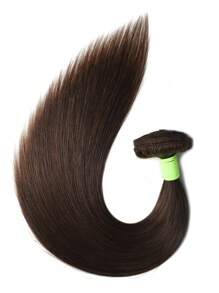 Extensiones de cabello 100% de cabello humano Remy con clips, de 20 pulgadas. Extensiones de cabello con clips invisibles, naturales y rectos para mujeres #4 - S4 - Ver 5